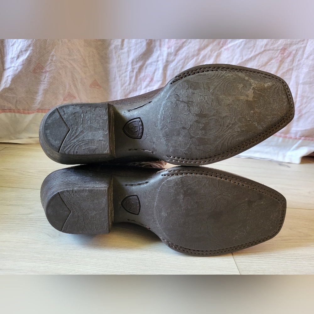 Ariat Western Boots Men Size 9B - Picture 4 of 8